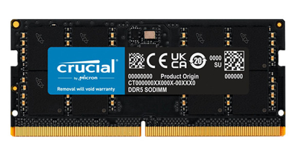 Crucial 32GB DDR5-5600 SODIMM (CT32G56C46S5)